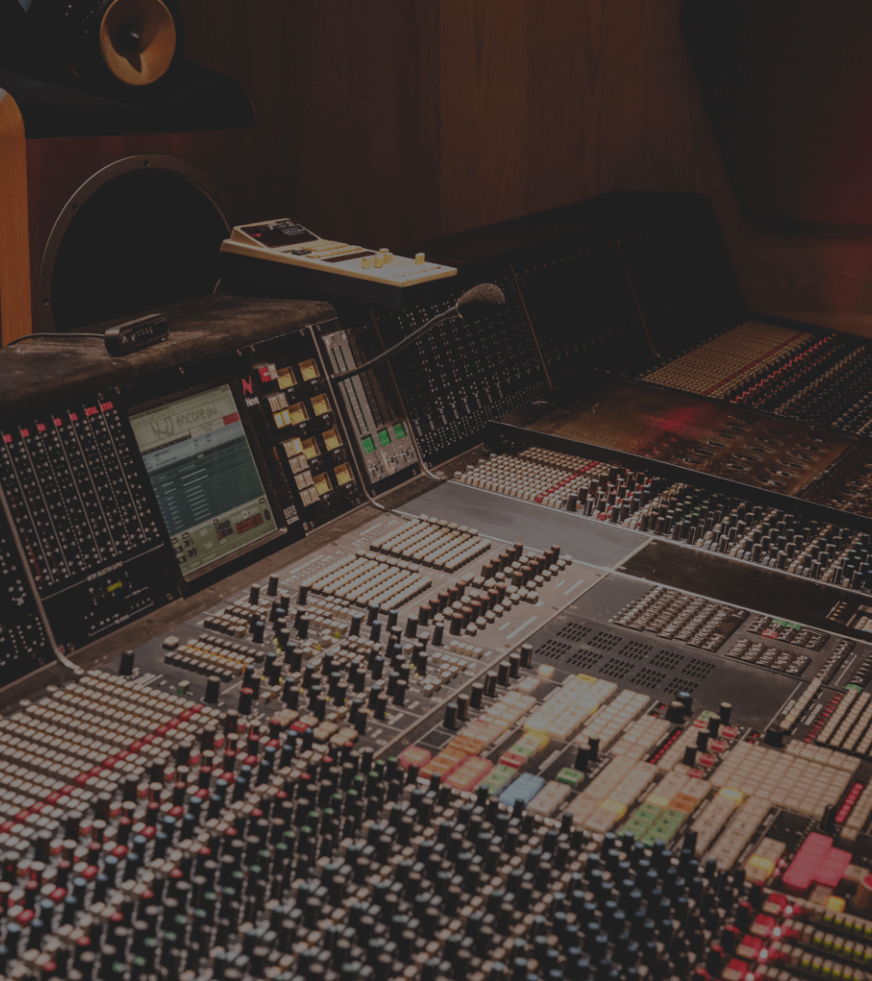 Table de mixage audio