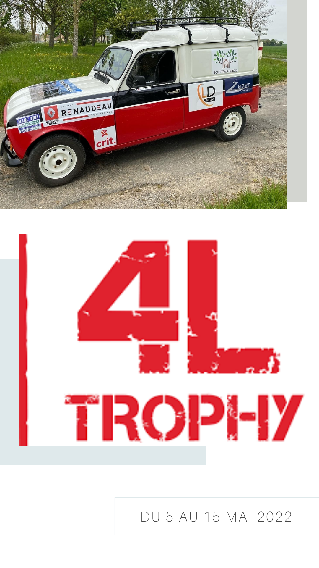 Sponsoring 4L TROPHY 2022